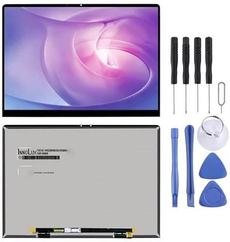 Schermo LCD LCD per Huawei Matebook 13 WRT-W19 WRT-W29 con digitalizzatore assemblaggio completo, touch non supportato (nero) parte di riparazione