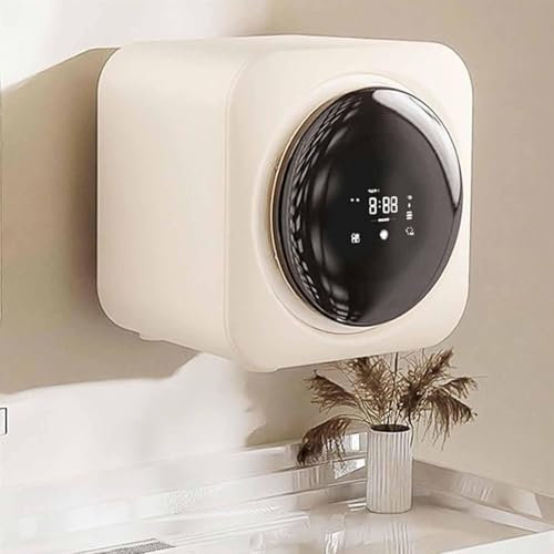 Secadora de ropa totalmente automática para lavandería de apartamentos, mini lavadora y secado para colgar en la pared