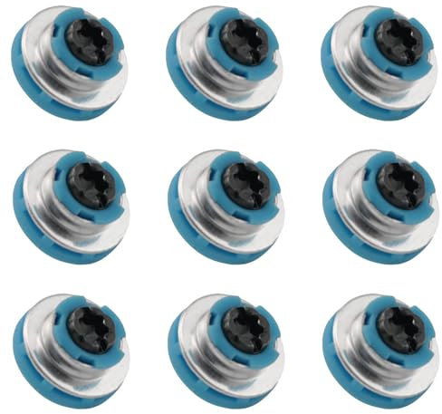 SQXBK Lot de 12 vis de serveur HP2.5 pour disque dur - Bleu et noir