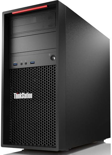 Lenovo Ordinateur de bureau ThinkStation P310, processeur Core i7-6700, mémoire RAM 16 Go, disque SSD 512 Go Win 10 Pro (reconditionné)