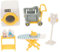 BESTonZON 1juego Juguete Lavadora Miniatura para Muñecas Accesorios De Simulación para Casa De Muñecas Muebles rol para Decoración De Escenas Miniatura