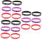 ARTSEWPLY 3 Set Braccialetto Sportivo Bracciale Unisex Braccialetti Unisex Bracciali A Polsino Braccialetti Alla Moda Braccialetti Per Lo Sport Bracciali in Silicone Elasticizzato 6 Pezzi*3