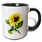 Tazas Personalizada Tazas Cerámica 330Ml, Girasol Gigante Vintage Tazas De Té Impresa Para Desayuno Cocina Hombre