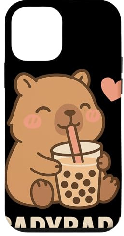 Capybara Mit Bubble Tea Kawaii Süßes Tier CAPYBARA Bubble Hülle für iPhone 12 mini