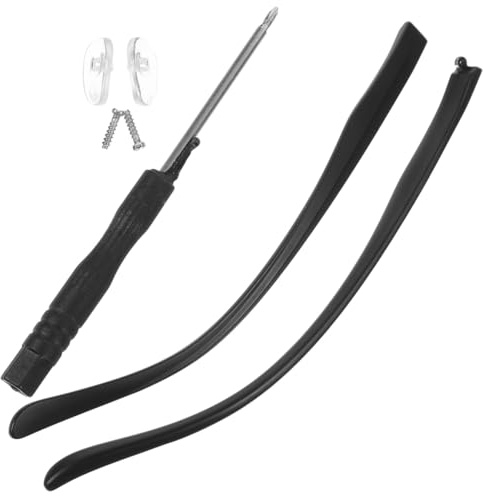 Uonlytech 1 Paar Brillen Ersatzteile Bügel aus Tr90 Material Vielseitig und Bequem Brille Ersatzbügel für Sonnenbrillen als Brillenzubehör