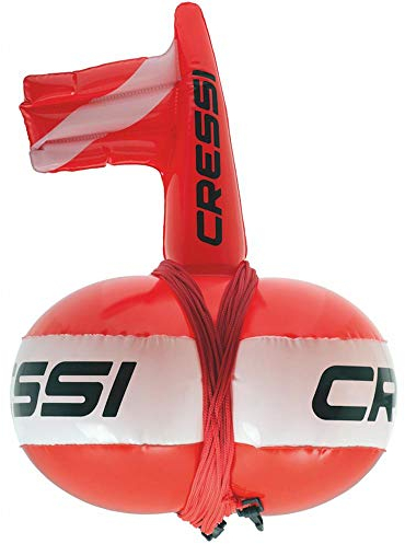 Cressi Erwachsene Tonda Buoy Tauchen Boje, Rot, Adult
