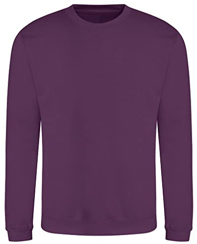 AWDis Herren Sweat Sweatshirt, Violett (Plum PLM), XXL