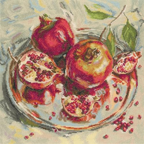 RTO Cross Stitch Kit, Cotton, Multicoloured, 35x35 cm