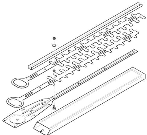 Messerbalken 63cm Dolmar