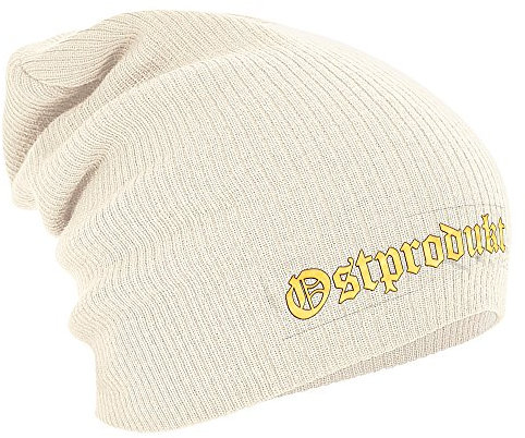 Longbeanie Slouch-Beanie Wintermütze Ostprodukt 55271 Farbe Natur