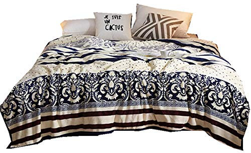 Kuscheldecke XL XXL Flauschige Wohndecke - Nordisch Stil Decke Warme Weiche Microfaser Fleecedecke Kinder/Erwachsener Kuscheldecke Tagesdecke Sofa Decke (Exotisch, 200 x 230 cm)