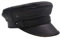 IFSUN Newsboy Hut griechischer Fischerhut Matrosen Fiddler Leder Driver Hat Flat Cap, schwarz, SMALL