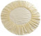 joyMerit Spannbettlaken rund Spannbettlaken Betttuch Bettlacken aus Baumwolle Ø 200cm - Beige