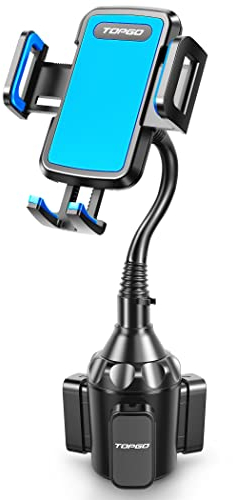Kfz-Becherhalter, Handyhalterung, verstellbarer Schwanenhals, Getränkehalter für Smartphones