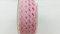Ruban croquet serpentine zig zag rose - 3 m x 8 mm - Polyester - ILC MERCERIE PARADIS - Occasion : Halloween - Couleur : rose - Style : Décontractée