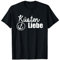 Küstenliebe mit Anker - Geschenk Kapitän Skipper Segelboot T-Shirt