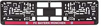 FC Bayern München Kennzeichenverstärker FC Bayern schwarz/rot