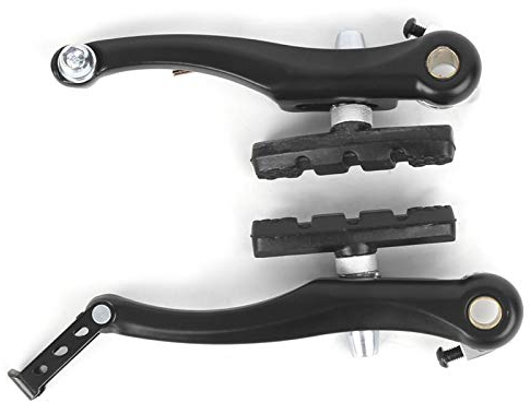 1 Paar / 2 Paare Fahrrad V-Bremse Aluminiumlegierung Vorderrad hinten Fahrrad V-Bremssatz mit Bremsnudel-Verriegelungsschrauben Bremsmanschette(1 Pair)