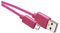 EMOS Câble de charge rapide micro-USB vers USB-A 2.0 480 Mbit/s - Type A vers micro B - Pour charge rapide et transfert de données - 1 m - Rose