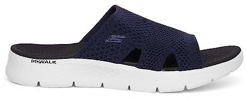 Skechers Damen Go Walk Flex Sandale, Marineblau, Textil, 36 EU