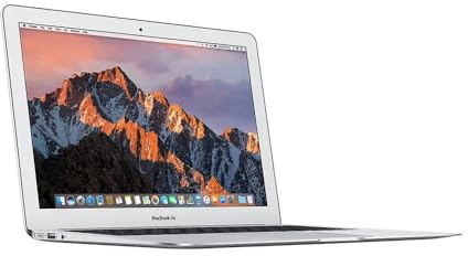 2017 Apple MacBook Air avec 1.8GHz Intel Core i5 (13 inch, 8GB RAM, 128GB SSD) (QWERTZ German) Argent (Reconditionné)