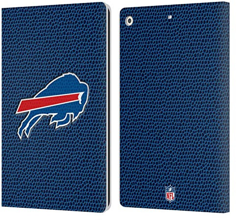 Head Case Designs Licenciado Oficialmente NFL Fútbol Logotipo de Buffalo Bills Carcasa de Cuero Tipo Libro Compatible con Apple iPad 10.2 2019/2020/2021