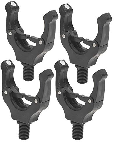 Magnetische Rutenhalter 4er Set für automatische Anpassung | Angelzubehör aus ABS-Kunststoff, für Karpfenangeln und Meeresangeln, kompatibel mit gängigen Ruten, langlebige Köpfe