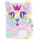 WERNNSAI Plush Cat Diary with Lock and Keys - Girls Journal with Lock Diary for Girls Kids Gift for Birthday Christmas School A5 Kids Journal Secret Diary Writing Drawing Notepad
