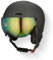 GOOFF Xtreme Skihelm mit Visier – Skihelm inklusive Skibrille – Belüftung auch mit Handschuhen am Helm bedienbar – Ohrpolster abnehmbar für warme Tage – bietet maximalen Gesichtsschutz - M