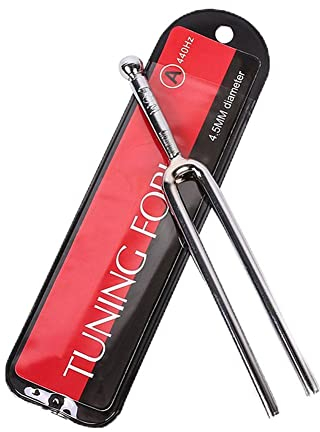 PLGEBR Stimmgabel Tunable 440hz A Tone Stahl Tunning Musikinstrument für Violine Gitarre Tuner O0z5 Gabel 120mm Tuner