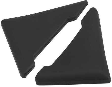 A ABSOPRO Car Door Corner Edge Guard Bumper Protector Black (Set of 2)