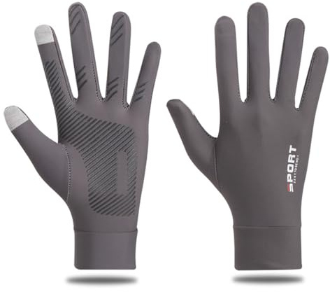 Shkalacar Guantes de Protección Solar, Guantes Antideslizantes para Hombres y Mujeres, Guantes Transpirables para Conducir, Ciclismo, Equitación, Escalada, Golf, Entrenamiento