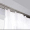 Gardinenschiene Vorhanggeländer Deckenmontage 100 Bis 600cm, Double Drapery Curtains Track Set Aluminium Zusammenhängende Schienen, Heavy Duty Decor Raumteiler Stange Für Fenster Closet (Color : Cham