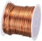 QUARKZMAN 1mm Filo Magnetica 46 Piedi Bobina di Filo per Avvolgimento Magnetica Smaltato Filo Rame Smaltato 100g 155C per Trasformatori Induttori