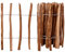 Générique Clôture à piquets Bois de noisetier 60x500 cm,Quincaillerie,Clôtures & barrières,Panneaux de clôture,Brun,22.71 LB,43140