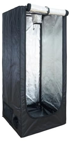 Weedness Dark Box Grow-Box für Indoor-Zucht 60x60x180 cm - Zuchtzelt Growschrank Growzelt Zuchtbox Gewächszelt Homebox lichtdicht