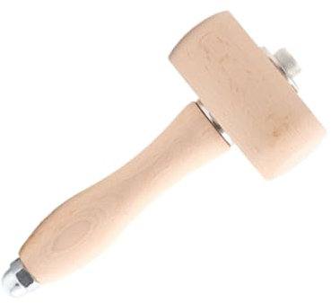 KONTONTY Marteau Perforateur Marteau En Bois Marteau D'impression Fournitures De Marteau Maillet De Sculpteur Sur Bois Jouets De Construction Maillet De Sculpture Bricolage Mini-outils Diy
