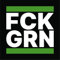 FCK GRN Aufkleber 100 Stück, 7,4 cm Anti Grüne Ampel Weg Bundesregierung Baerbock Habeck
