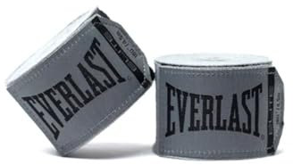 EVERLAST Elite Boxbandagen, 457.2 cm, Grau