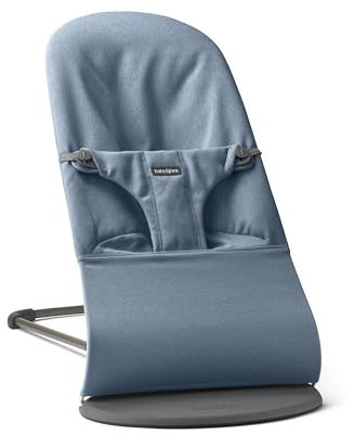 BabyBjörn, Babywippe Bliss, Gewebt Melange, Blau