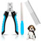 Dog Nails Clippers with Safety Guard & Nail File – Professional Dog Nail Clipper for Large, Medium, Small Dogs, Cats, Puppies – Dog Clippers nail, Dog Claw Clippers, Dog Grooming Tool
