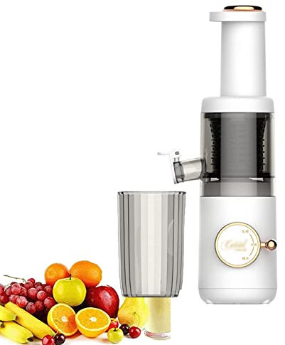 Slow Juicer, 620ml Cold Press Electric Juicer, Portable Masticating Juicer with 120W Motor, Reverse Function, Easy to Clean – Ideal for Citrus, Fruit, and Vegetable Juicing