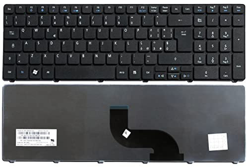 INFOELETTRONICA LO STORE DELLA CONVENIENZA E QUALITA' Tastiera Italiana Compatibile con Acer Aspire 5250 5253 5253G 5333 5336 5560 5560G 5733 5733Z 5740D Serie