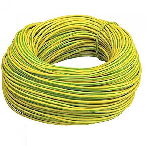 Ali's DIY Electrical PVC Yellow/Green Earth Sleeving - 3mm - 100 Metre (Full Hank)