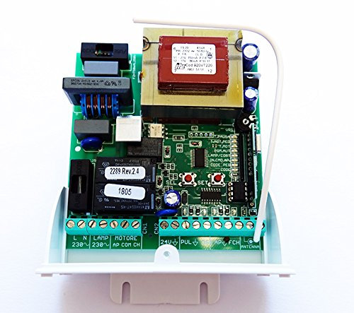 SEAV LRS 2102 - Central de tarjeta electrónica universal, 230 V, para puerta corredera