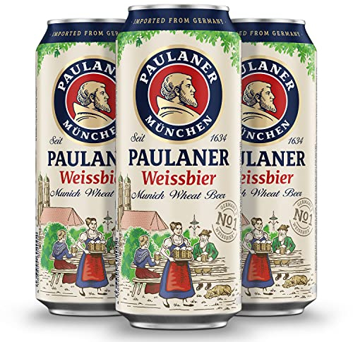 Paulaner Cerveza trigo Lata 50 cl x 24 - Total 12L