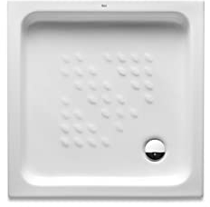 Roca,Italia,Plato de ducha de porcelana cuadrado,Blanco,900mm x 900mm x 80mm,A3740HH000