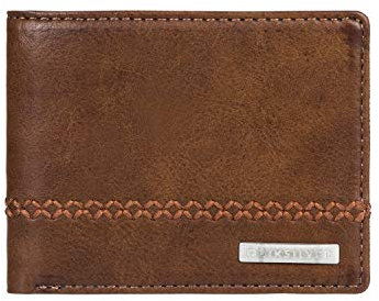 Quiksilver Stitchy, Portefeuilles Homme, Chocolat, L