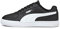 PUMA Unisex Caven Sneakers,Sports Shoes, Black-White-White, 40.5 EU