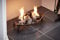 Vintage Decor ® Premium Victorian Bowed Front Cast Iron Fire Grate with 4 Legs for air Flow I Log Coal Fireside Classic | Eco Friendly (Fire Grate for 12 inch Fireplace)